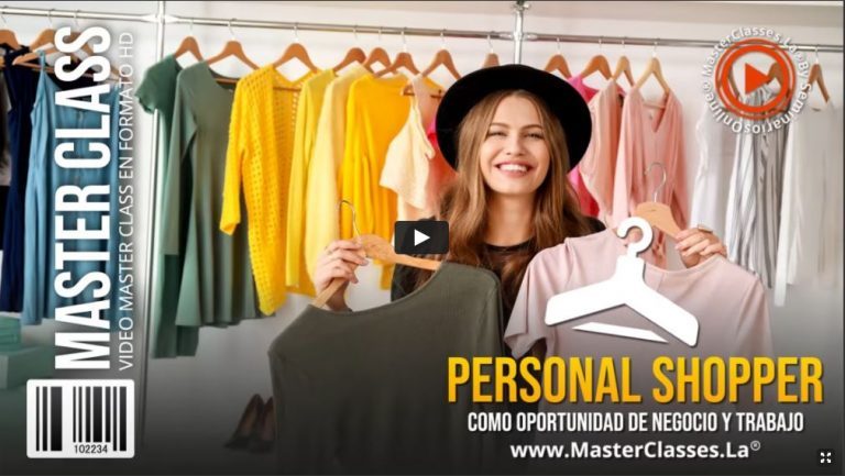 cupón de descuento personal shopper master classes