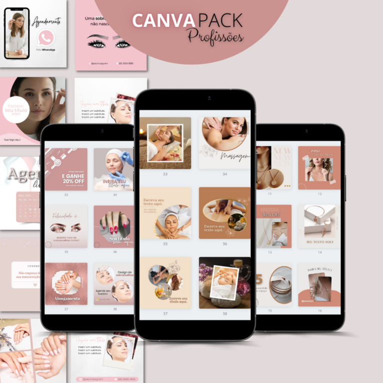 CUPOM CANVA PACK PROFISSÕES