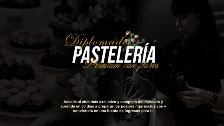 cupón de descuento diplomado en pastelaría premium
