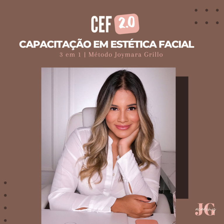 Cupom de Desconto CEF 2.0 Capacitação em Estética Facial – 30% OFF