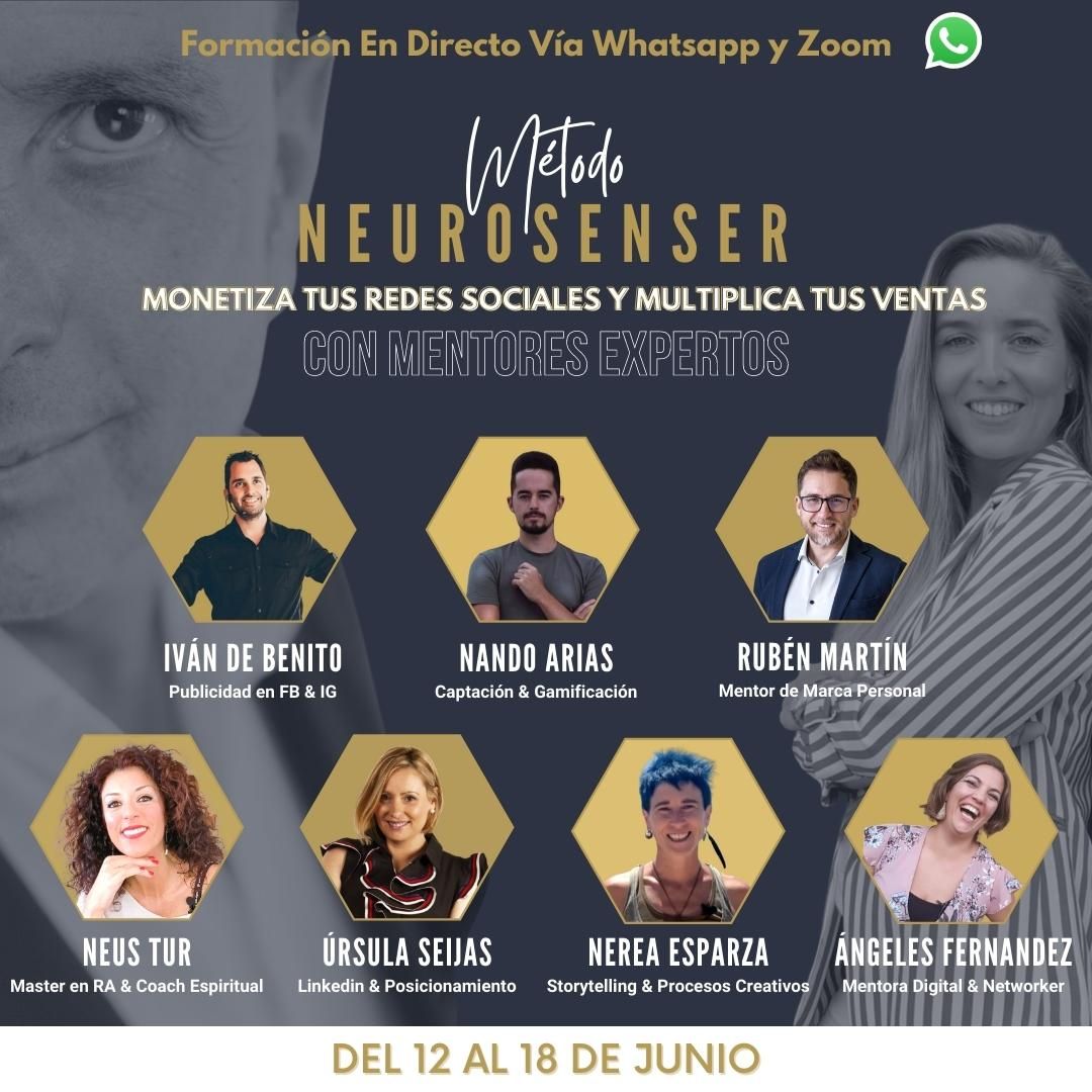 cupón de descuento programa de mentoring neurosenser