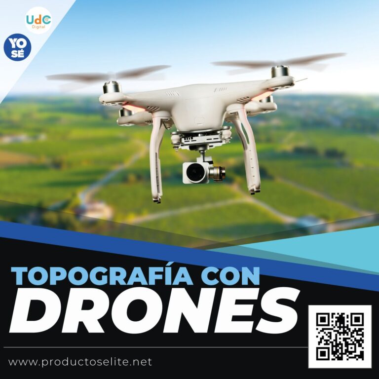 cupón de descuento topografía con drones
