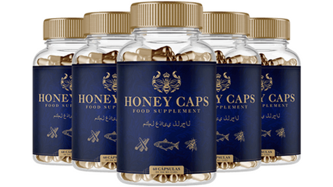 Honey Caps - 5 FRASCOS