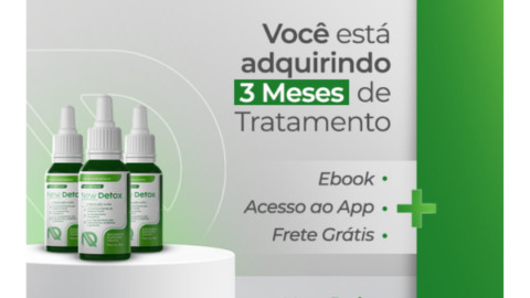 New Detox Gotas - 3 Meses de Tratamento