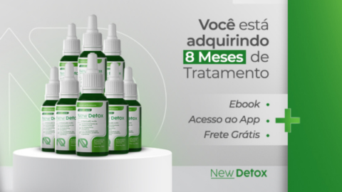 New Detox Gotas - 8 Meses de Tratamento