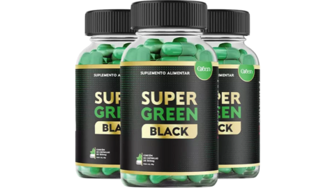 Super Green Black - 3 POTES
