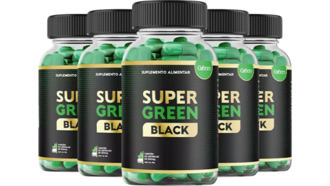 Super Green Black - 5 POTES