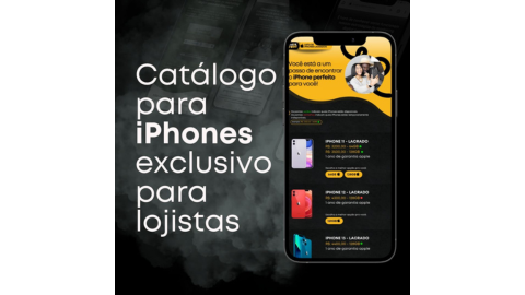 Catálogo para iPhones - Seu catálogo profissional em minutos