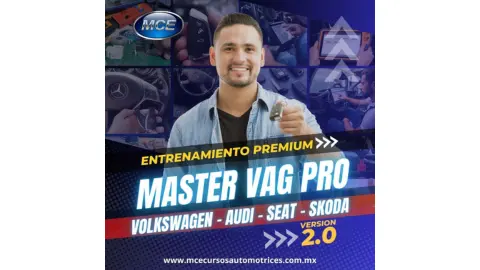 Cupón de descuento Curso Master VAG Pro - Programación de Llaves y Adaptación de Inmovilizadores en Volkswagen-Audi-Seat-Skoda