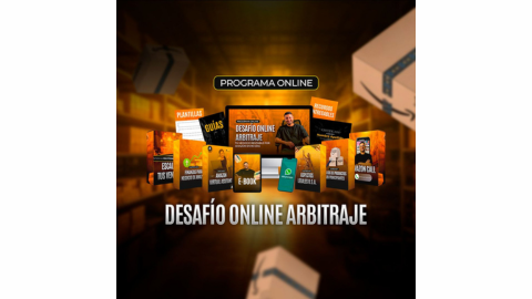 Cupón de descuento DESAFÍO ONLINE ARBITRAJE Tu negocio rentable por Amazon en 90 días
