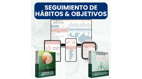 cupón de descuento Seguimiento de hábitos y objetivos