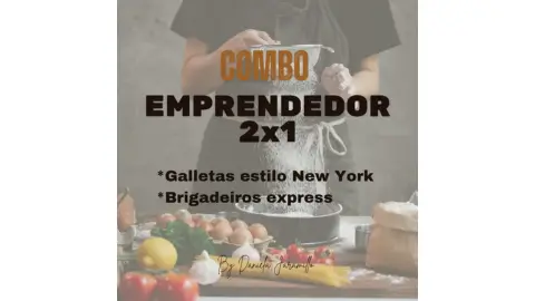 Cupón de descuento Combo Único Galletas y Brigadeiros