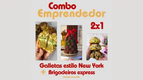 cupón de descuento COMBO ÚNICO GALLETAS Y BRIGADEIROS