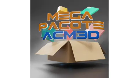 Cupom de desconto Mega Pacote ACM 3D