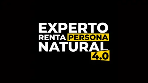 cupón de descuento Experto Renta Persona Natural 4.0