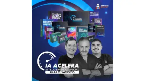 cupón de descuento IA ACELERA Super Pack Inteligencia artificial para tu negocio