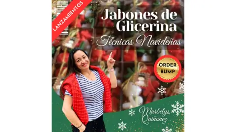 cupón de descuento Jabones de Glicerina Técnicas Navideñas