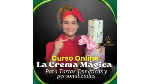 cupón de descuento La Crema Mágica para Tortas Temáticas y Personalizadas