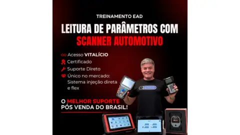 cupom de desconto Treinamento EAD Sobre Diagnóstico Automotivo c/ Scanner