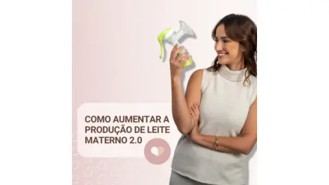 cupom de desconto Curso: Como Aumentar a Produção de Leite Materno V2.0