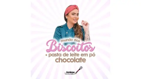 cupom de desconto O Mundo dos biscoitos Personalizados + Pasta de leite em po