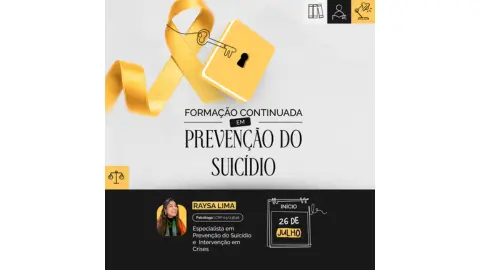 cupom de desconto Formação Continuada em Prevenção do Suicídio
