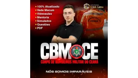 cupom e desconto Curso Professor Erick Lima - Imersão Corpo de Bombeiro Militar do Ceará (CBMCE)