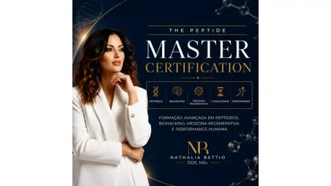 cupom de desconto The Peptide Master Certification / Certificação Internacional em Peptídeos