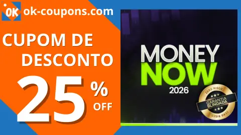 cupom de desconto Money Now 2026