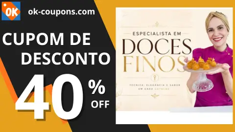 cupom de desconto Especialista em Doces Finos