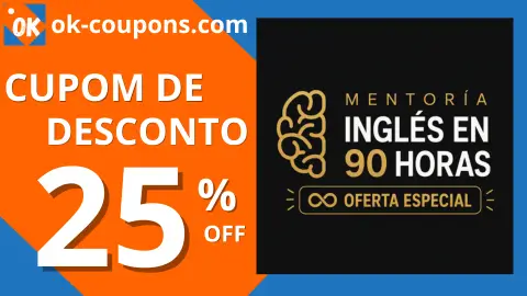 cupón de descuento Mentoría Inglés en 90 Horas Vitalicio + 101 Frases En Inglés + Audio Curso + Reto 21 Días